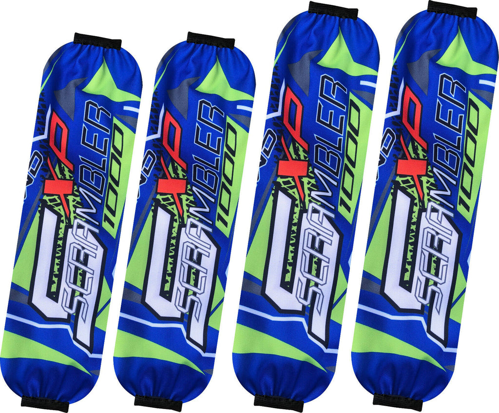 Shock Covers compatible to POLARIS SCRAMBLER XP 1000 S 2024 BLUE