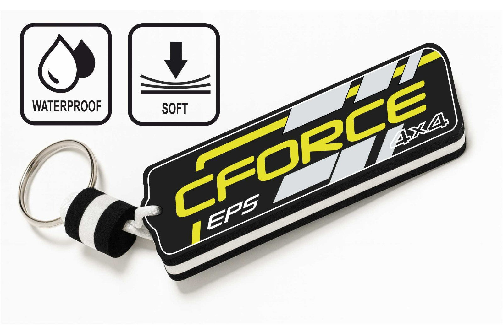 Floating Waterproof Keyring for Quad & ATV for cfmoto cforce – Buoyant Keychain for Off-Road Riding, Water & Mud