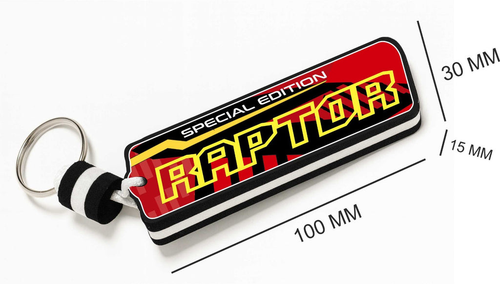 Floating Waterproof Keyring for Quad & ATV for YAMAHA RAPTOR – Buoyant Keychain for Off-Road Riding, Water & Mud