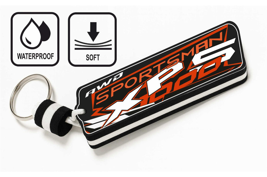 Floating Waterproof Keyring for Quad & ATV for POLARIS SPORTSMAN XP S 1000 – Buoyant Keychain for Off-Road Riding, Water & Mud
