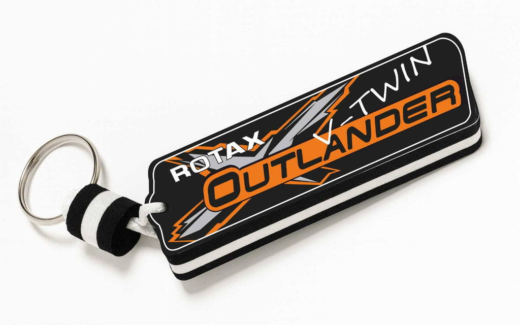 Floating Waterproof Keyring for Quad & ATV for CAN AM OUTLANDER  – Buoyant Keychain for Off-Road Riding, Water & Mud