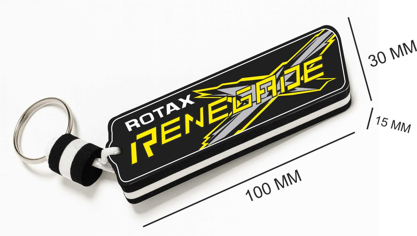 Floating Waterproof Keyring for Quad & ATV for CAN AM MAVERICK – Buoyant Keychain for Off-Road Riding, Water & Mud