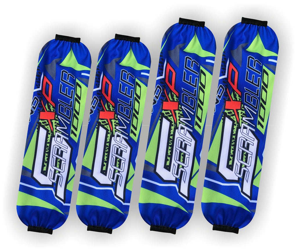 Shock Covers compatible to POLARIS SCRAMBLER XP 1000 S 2024 BLUE