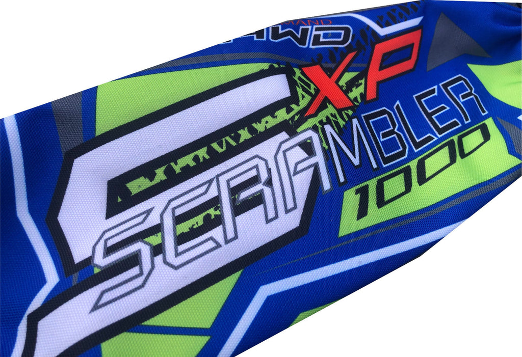 Shock Covers compatible to POLARIS SCRAMBLER XP 1000 S 2024 BLUE