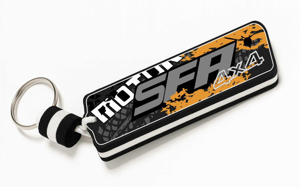 Floating Waterproof Keyring for Quad & ATV for QJ MOTOR SFA  – Buoyant Keychain for Off-Road Riding, Water & Mud