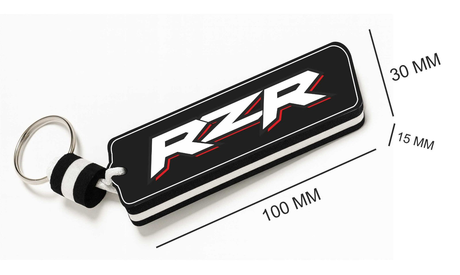 Floating Waterproof Keyring for Quad & ATV for POLARIS RZR – Buoyant Keychain for Off-Road Riding, Water & Mud