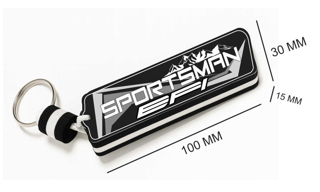 Floating Waterproof Keyring for Quad & ATV for POLARIS SPORTSMAN  – Buoyant Keychain for Off-Road Riding, Water & Mud