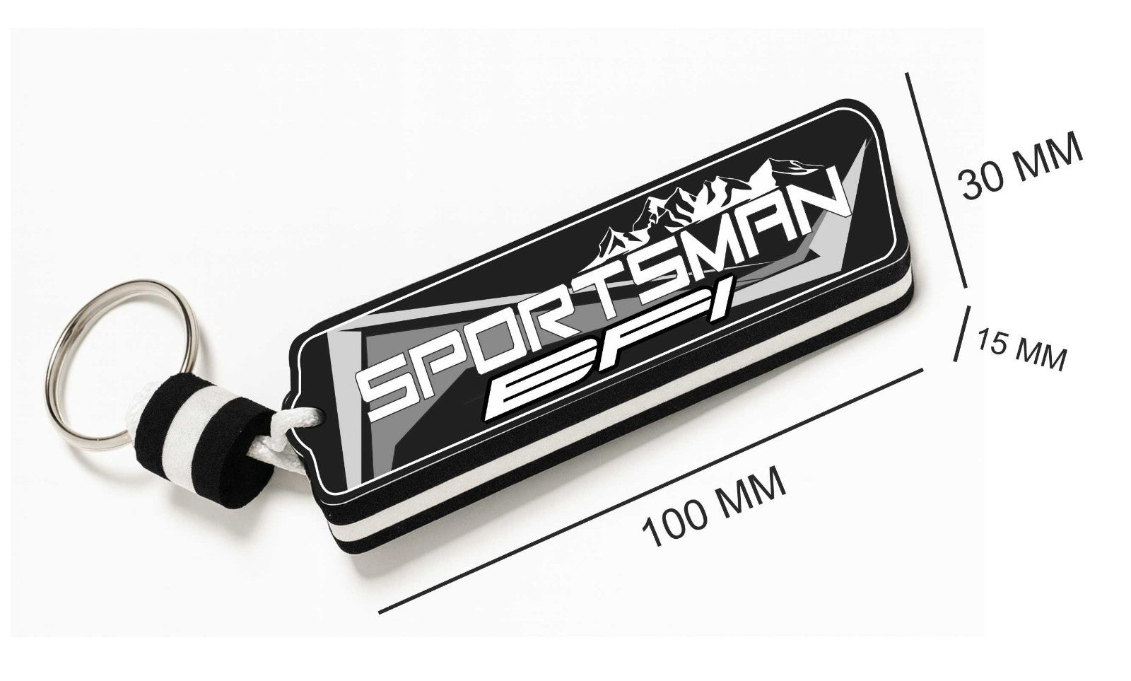 Floating Waterproof Keyring for Quad & ATV for POLARIS SPORTSMAN  – Buoyant Keychain for Off-Road Riding, Water & Mud