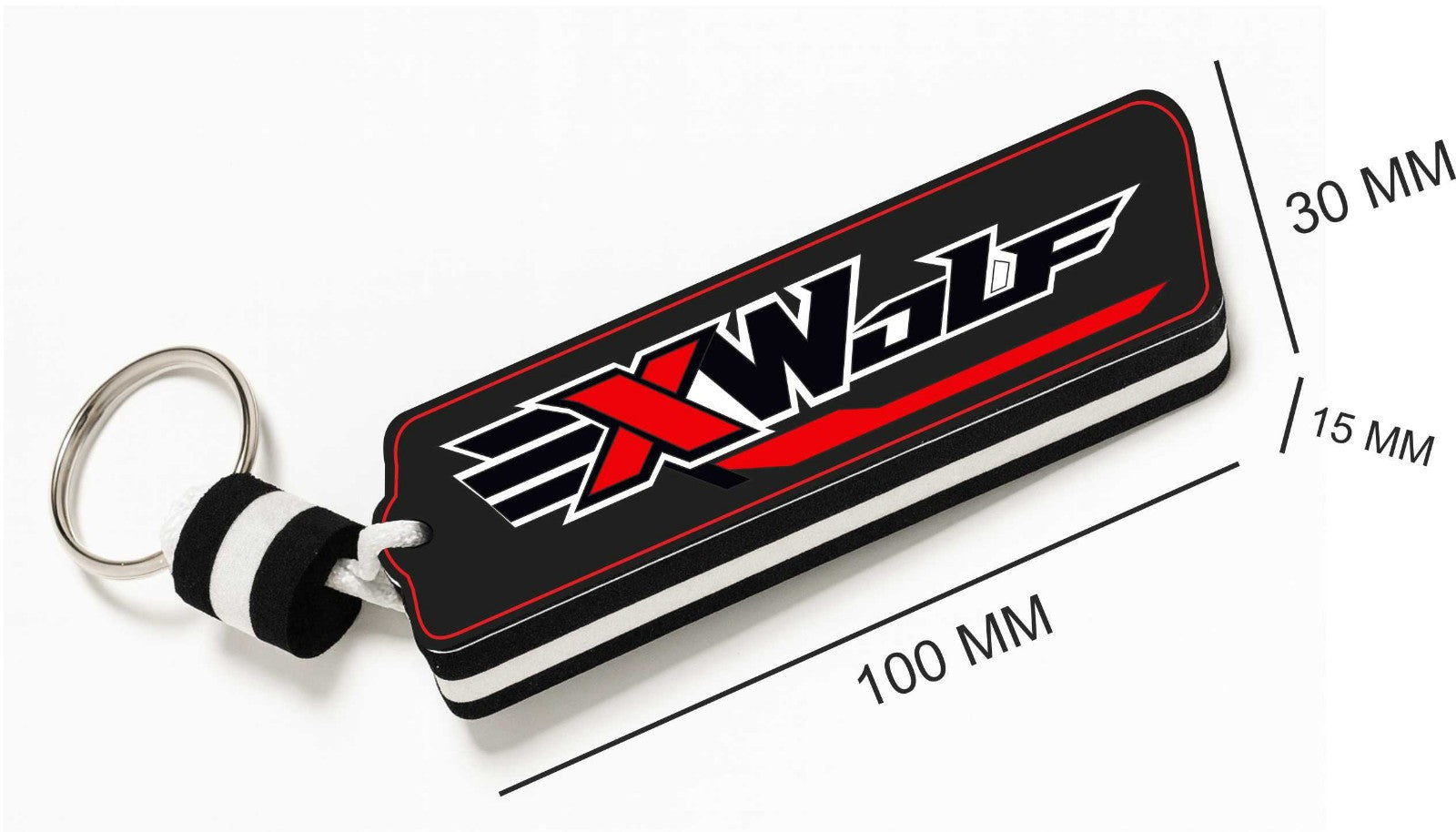 Floating Waterproof Keyring for Quad & ATV for LONCIN XWOLF   – Buoyant Keychain for Off-Road Riding, Water & Mud