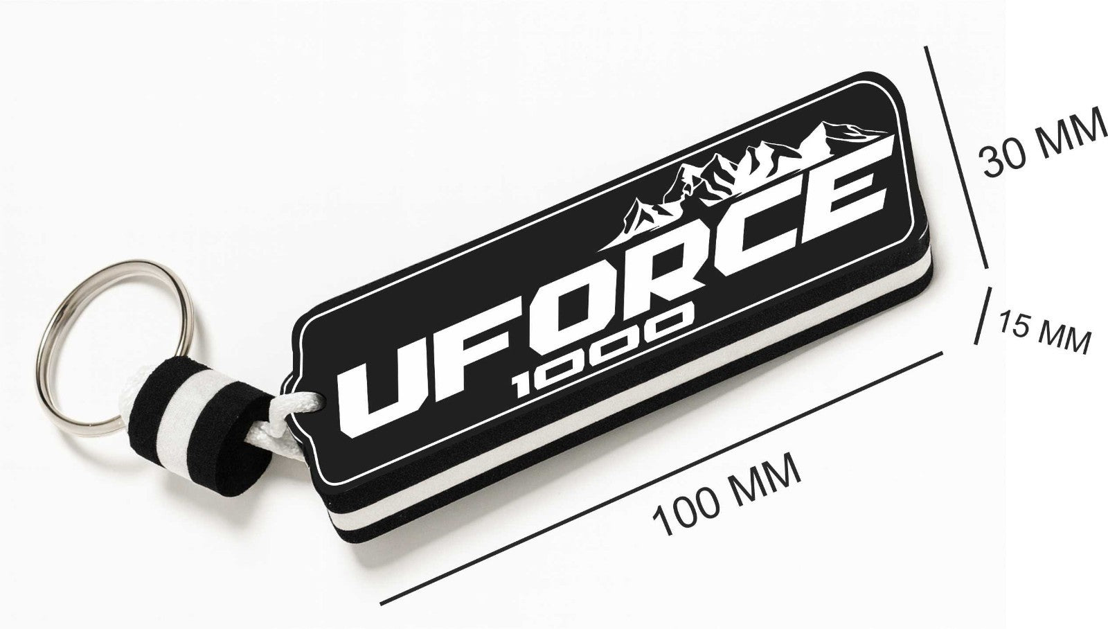 Floating Waterproof Keyring for Quad & ATV for CFMOTO UFORCE  – Buoyant Keychain for Off-Road Riding, Water & Mud