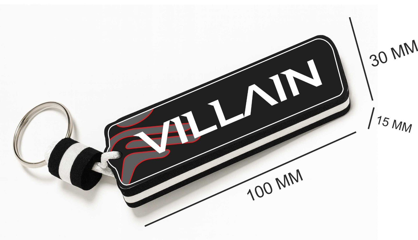 Floating Waterproof Keyring for Quad & ATV for SEGWAY VILLAIN  – Buoyant Keychain for Off-Road Riding, Water & Mud