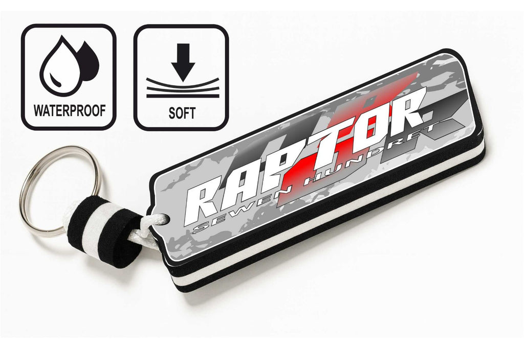 Floating Waterproof Keyring for Quad & ATV for YAMAHA RAPTOR  – Buoyant Keychain for Off-Road Riding, Water & Mud